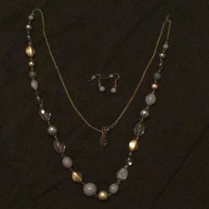 Blue Women’s necklace set